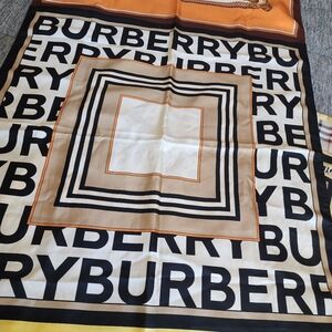Authentic Burberry Long Silk Scarf